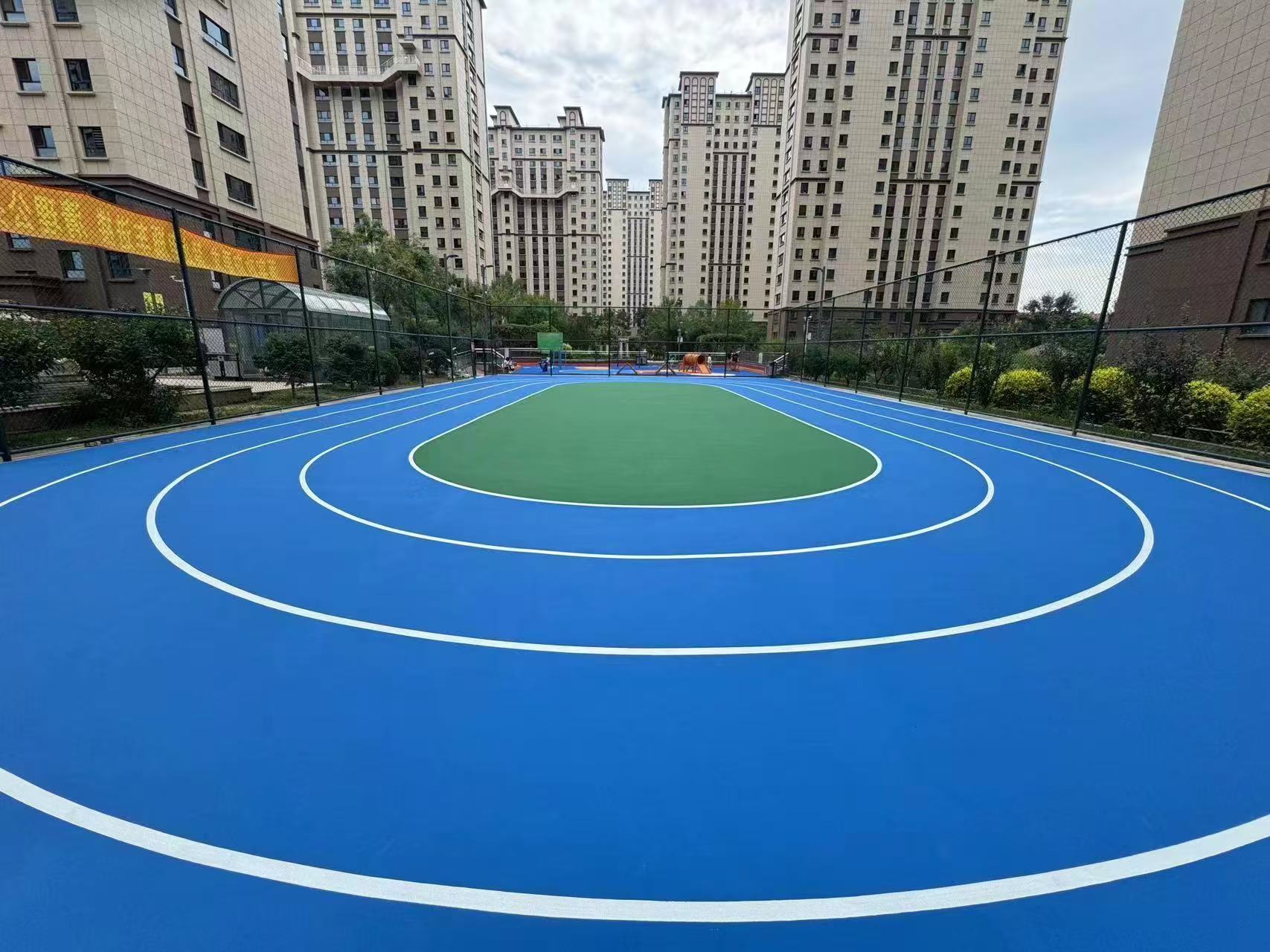 贵港市学校塑胶跑道混合型塑胶跑道 - 厂家